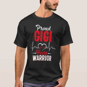 Proud Gigi van een hartwarrior Chd Awareness T-shirt