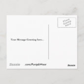 Proud Gill, Gill trots Briefkaart (Achterkant)