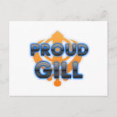 Proud Gill, Gill trots Briefkaart (Voorkant)