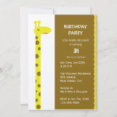 Proud Giraffe Kaart (Voorkant)