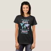 Proud Girl From Prato Relocation From Prato T-shirt (Voorkant volledig)