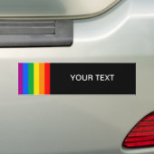 Proud GLBTQI Bumpersticker (Op auto)