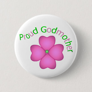 Proud Godmoeder Ronde Button 5,7 Cm