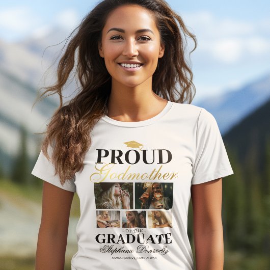 Proud Godmoeder van de Afstuderen T-Shirt