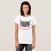 Proud Gramma Love Grandma Photo Bruskes Make T-shirt (Voorkant volledig)