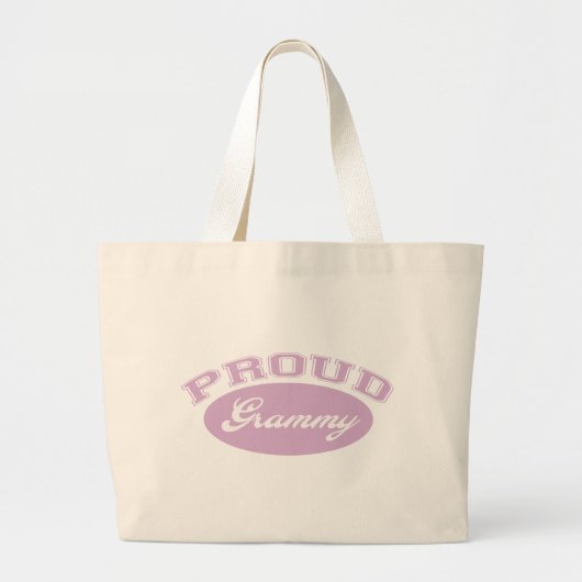Proud Grammy Grote Tote Bag (Voorkant)