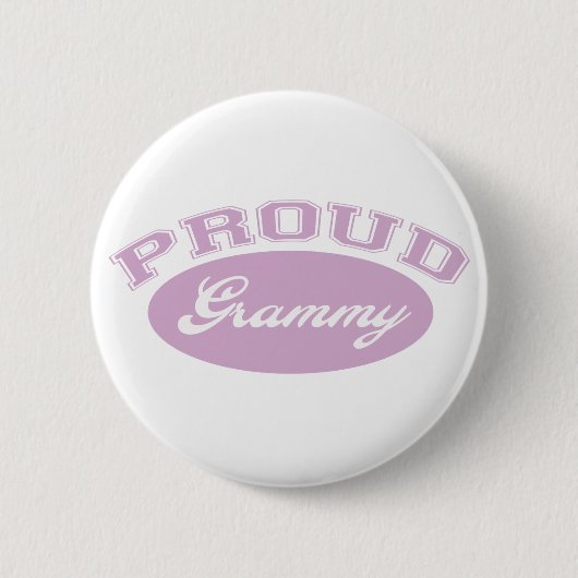 Proud Grammy Ronde Button 5,7 Cm (Voorkant)