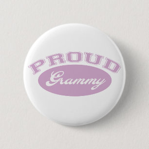 Proud Grammy Ronde Button 5,7 Cm