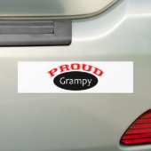 Proud Grampy Bumpersticker (Op auto)