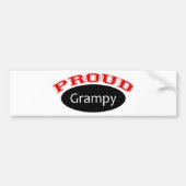 Proud Grampy Bumpersticker (Voorkant)