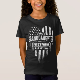 Proud Granddochter Vietnam Vet Grandpa Veteran T-shirt