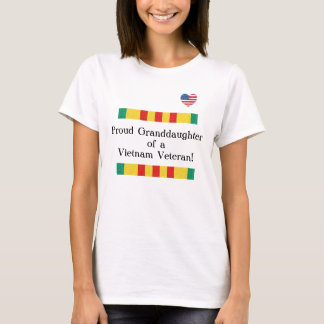Proud Granddochter Vietnam Veteran T-shirt