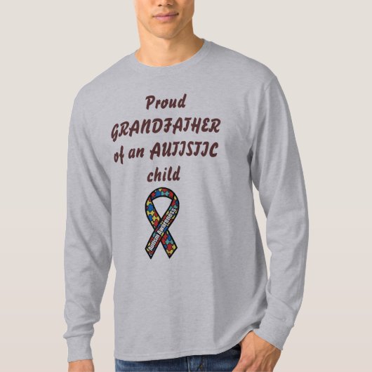Proud GRANDFATHER T-shirt (Voorkant)