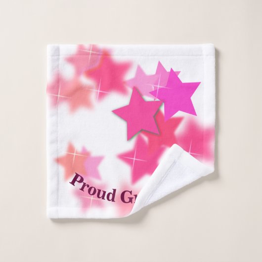 Proud Grandma Bad Handdoek (Wasdoekje)