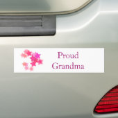 Proud Grandma Bumpersticker (Op auto)