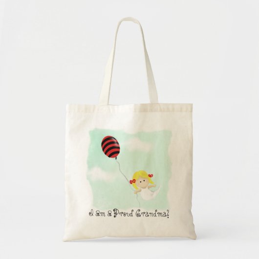 Proud Grandma Canvas tas (Voorkant)