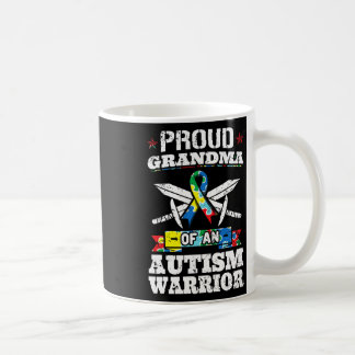 Proud Grandma of an Autism Warrior Autistic Awaren Koffiemok