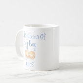 Proud Grandma of Boy Twins Koffiemok (Voorkant links)