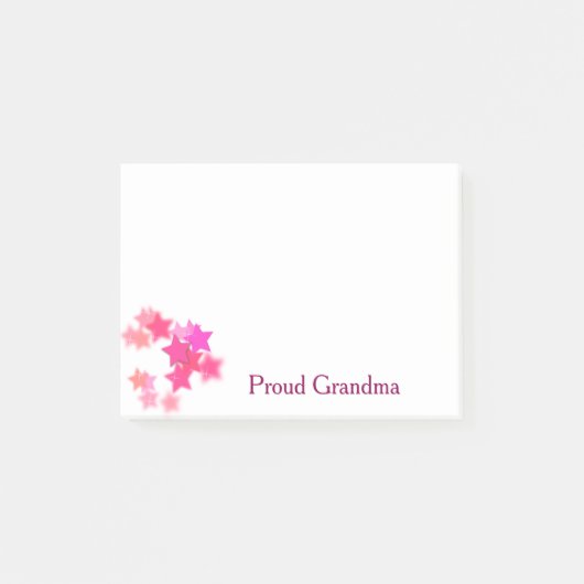 Proud Grandma Post Post-it® Notes (Voorkant)