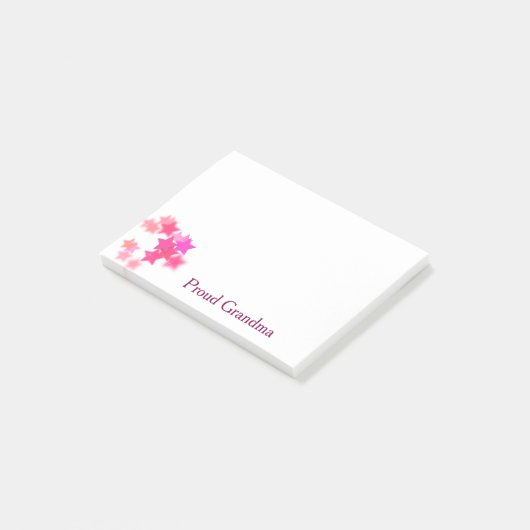 Proud Grandma Post Post-it® Notes (Schuin)