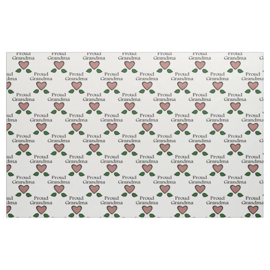 Proud Grandma Stof (Fat Quarter)