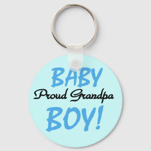 Proud Grandpa Baby Boy Tshirts and Gifts Sleutelhanger