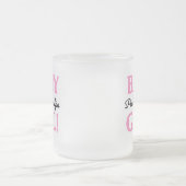 Proud Grandpa Baby Girl T-shirts en cadeautjes Matglas Koffiemok (Center)