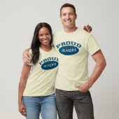 Proud Grandpa (blauw) T-shirt (Unisex)
