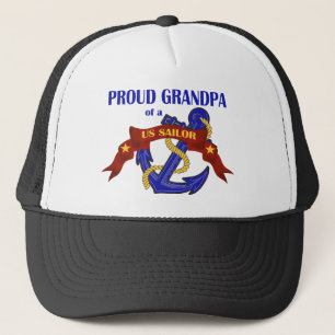 Proud Grandpa van een Amerikaanse Sailor Trucker Pet