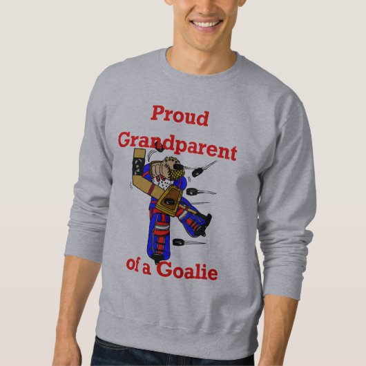 Proud Grandparent of a goalie Trui (Voorkant)