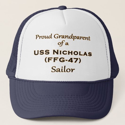 Proud Grandparent Trucker Hat Pet (Voorkant)
