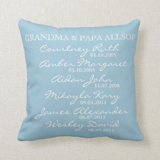 Proud Grandparent's Pillow Kussen
