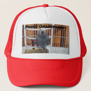 Proud Grandparrot Trucker Pet