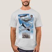 Proud Grandson of A World War II Glider Pilot  T-shirt (Voorkant)