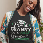 Proud Granny van 2023 afstuderen zwarte groene tas T-shirt