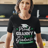 Proud Granny van 2023 afstuderen zwarte groene tas T-shirt