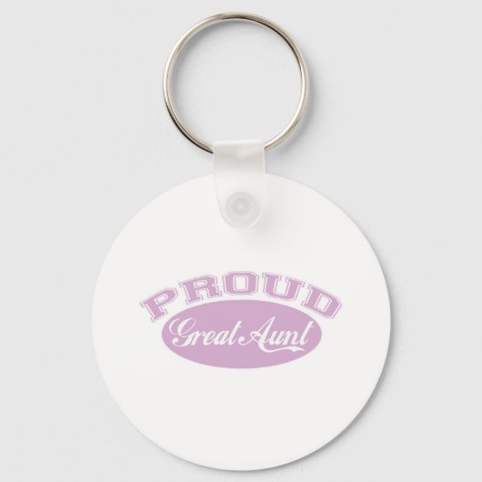 Proud Great Aunt Sleutelhanger (Voorkant)