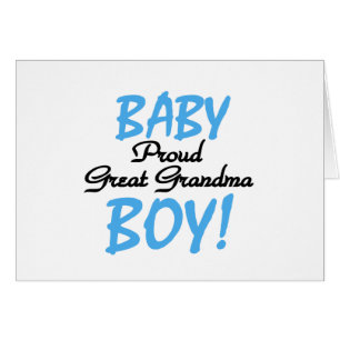 Proud Great Grandma Baby Boy Tshirts and Gifts