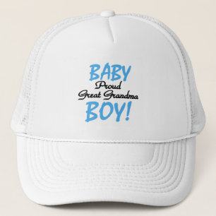 Proud Great Grandma Baby Boy Tshirts and Gifts Trucker Pet