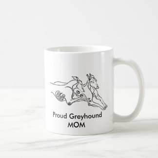 Proud Greyhound MOM Koffiemok