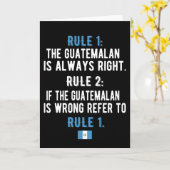 Proud Guatemalan Roots Guatemala Flag Guatemalan Kaart (Gele Bloem)