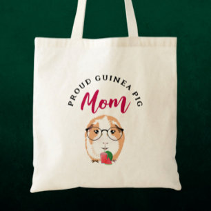 Proud Guinee Pig Mama Tote Bag