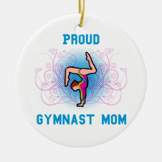 Proud Gymnast Mam Keramisch Ornament