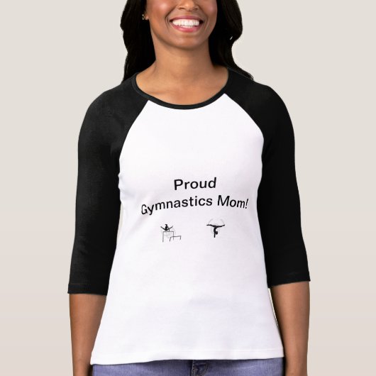 Proud Gymnastics Ma T-Shirt (Voorkant)