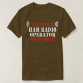 Proud Ham Radio Operator T-shirt (Design voorkant)