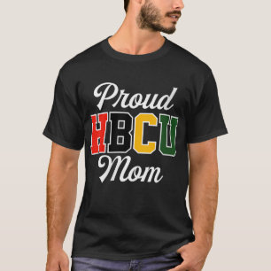 Proud HBCU Mam Black College en Universiteit Moede T-shirt