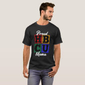 Proud HBCU Mam T-shirt (Voorkant volledig)