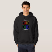 Proud HBCU Mom Vintage Hoodie (Voorkant volledig)