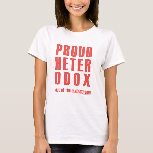Proud Heterodox T-shirt (Voorkant)