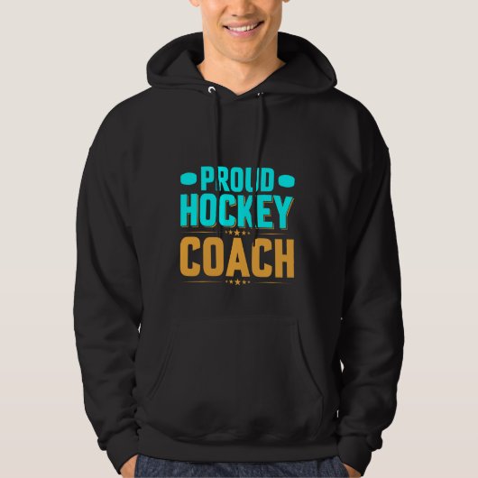 Proud Hockey Coach Hoodie (Voorkant)